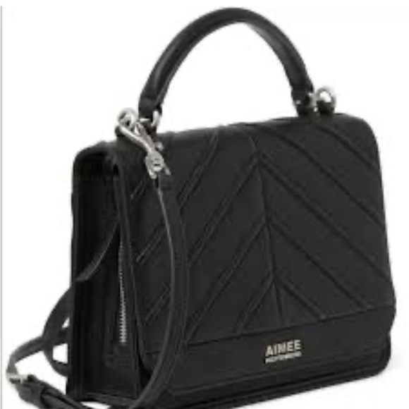 Aimee Kestenberg Mia Purse Velvet Expandable Crossbody Black - Picture 3 of 13